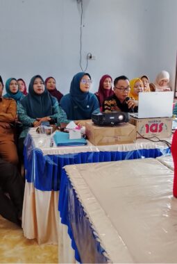 Desa Beringin Jaya Wakili Muratara Ikuti Perlombaan Dasawisma Tingkat Provinsi Sumsel Lewat Zoom Meeting