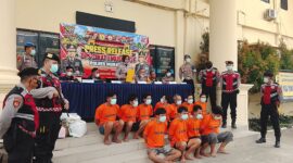 Polres Muratara Ungkap 16 Kasus Kejahatan 3C Selama Ops Sikat Musi 2026, 17 Tersangka Ditahan