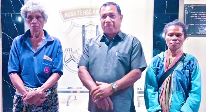 Ket Foto: Pengacara Kondang TTS, Bill Nope, S.H., M.H, saat mendampingi kliennya di Mapolres TTS