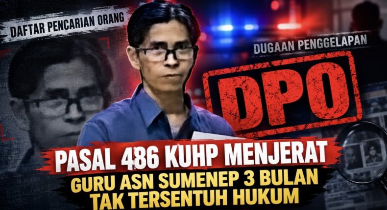 Ironis! Guru ASN di Sumenep 3 Bulan Jadi Buronan Kasus Penggelapan