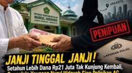 Janji Tinggal Janji! Setahun Lebih Dana Pembangunan Gedung Tak Kunjung Kembali, Pengelola Yayasan Siap Polisikan AG