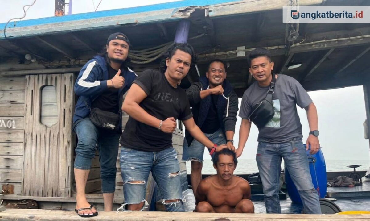 Ipda Nathan Zalukhu Pimpin Penangkapan DPO Pembunuhan di Perairan Riau