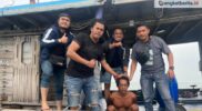 Ipda Nathan Zalukhu Pimpin Penangkapan DPO Pembunuhan di Perairan Riau