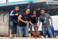 Ipda Nathan Zalukhu Pimpin Penangkapan DPO Pembunuhan di Perairan Riau
